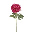 Kunstbloemen Solo - Dark Pink - Peonies - x 5 - 65cm