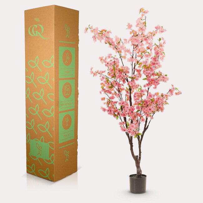 Kunstplant - Prunus - Kersenbloesem - Roze -