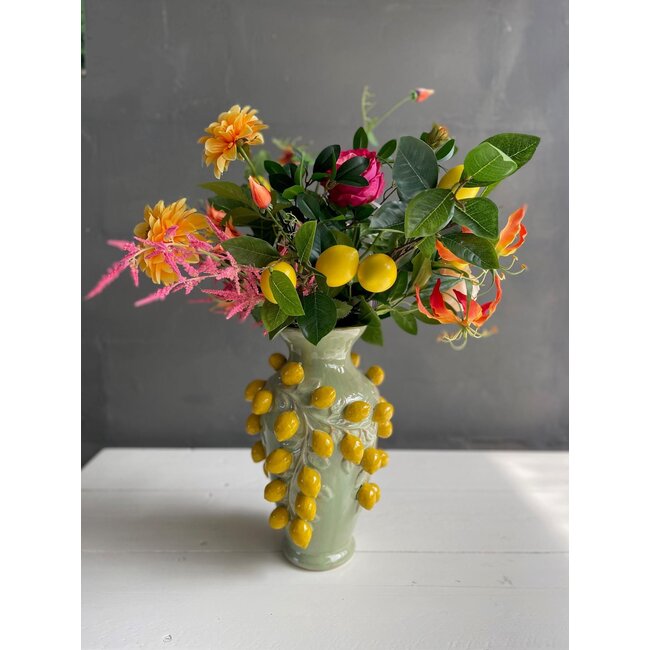 Kunstbloemen - Boeket L - Happy Vibes - 80cm