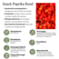 Plukgroente - Rode snack paprika - Ø 14 cm - ↨ 45 cm