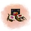 Flowerbulbs Amsterdam - Mix Gerard's Darlings, 6 Dahlia Natal & 6 Dahlia Blue Bell knollen voor 2 m²