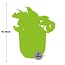 Epipremnum Pinnatum Happy Leaf in ELHO Vibes Fold 14cm geel