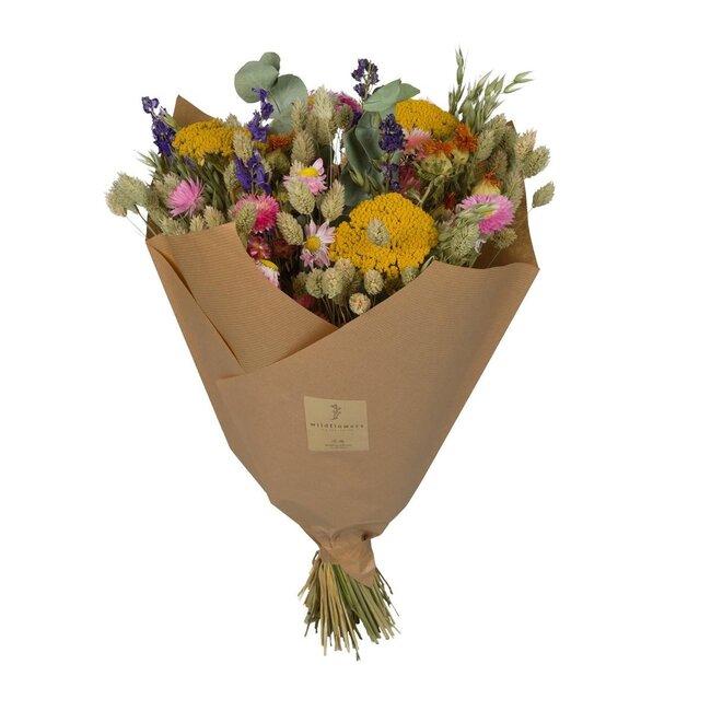 Droogbloemen - Klassiek Boeket - Multi - ↕60cm