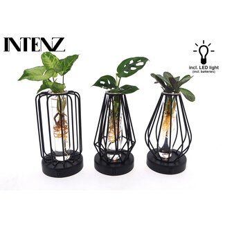 Mix in Turijn Glas + Led - 3 stuks - Ø7cm - ↕20cm