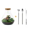 DIY terrarium - Sam XL Rood - ↕ 35 cm - Hark + Schep + Pincet