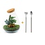 DIY terrarium - Drop XL Rood - ↕ 37 cm - Hark + Schep