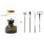 DIY terrarium - Melkachtige Calathea met licht - ↕ 31 cm - Hark + Schep + Pincet + Schaar