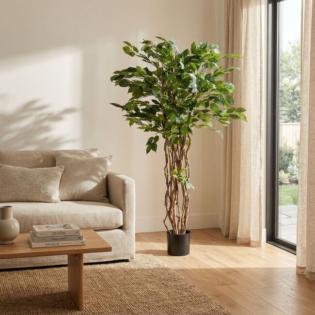 Ficus Liana Kunstboom 140cm - Kunstplant - Kunstplant