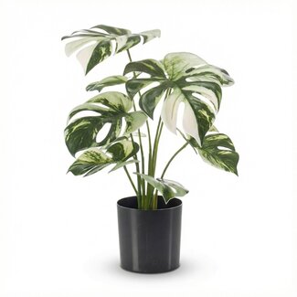 Monstera-struik in pot 40 cm - Kunstplant - Kunstmatige plant