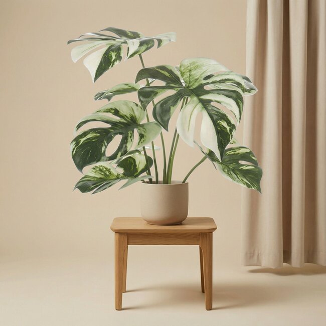Monstera-struik in pot 40 cm - Kunstplant - Kunstmatige plant
