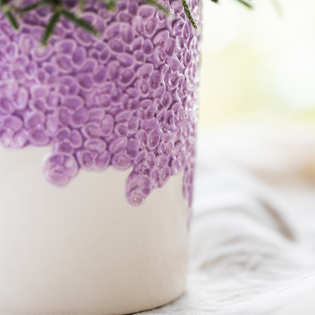 Plantenset Bloom Purple | Paarse Vienna orchidee + groene planten incl. sierpotten