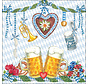Servetten "Beer festival" 33x33 cm