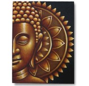 AW-Gifts Boeddha Schilderij Gouden Halve Mandala