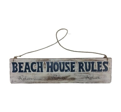 CottonCounts Beach board Beach house rules