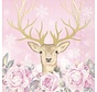 Servetten "More Romance, My Deer" 33x33 cm