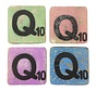 Letter Q 6x6 cm (ALLEEN GEKLEURD)