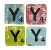 CottonCounts Letter Y 6x6 cm (ALLEEN GEKLEURD)