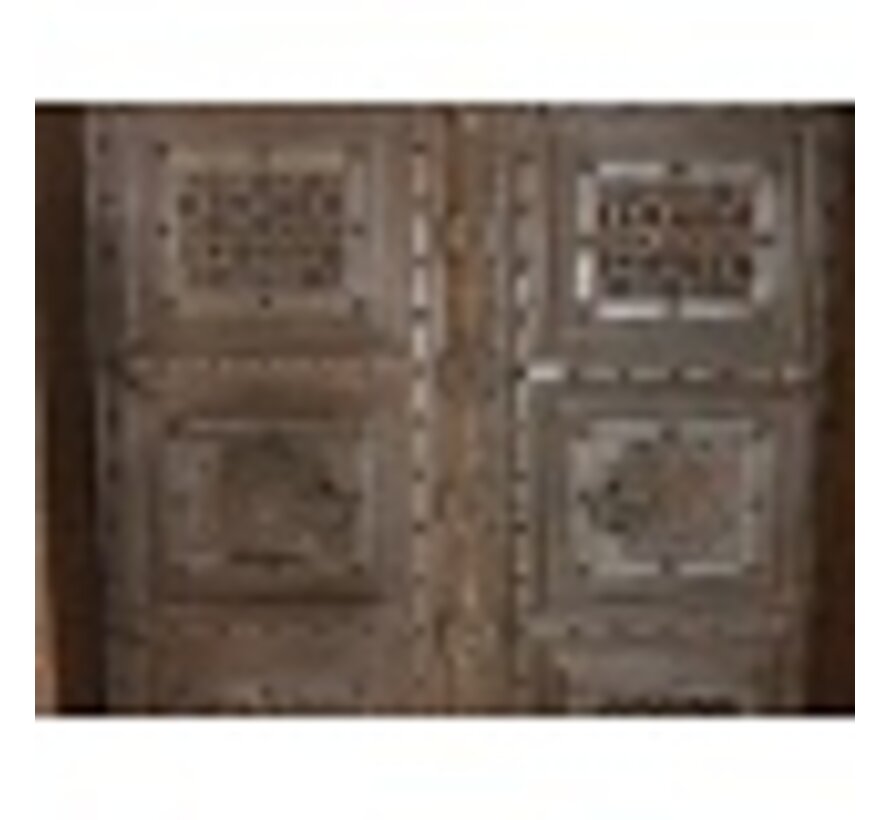 Old antique door (gate) from India 150xH250cm