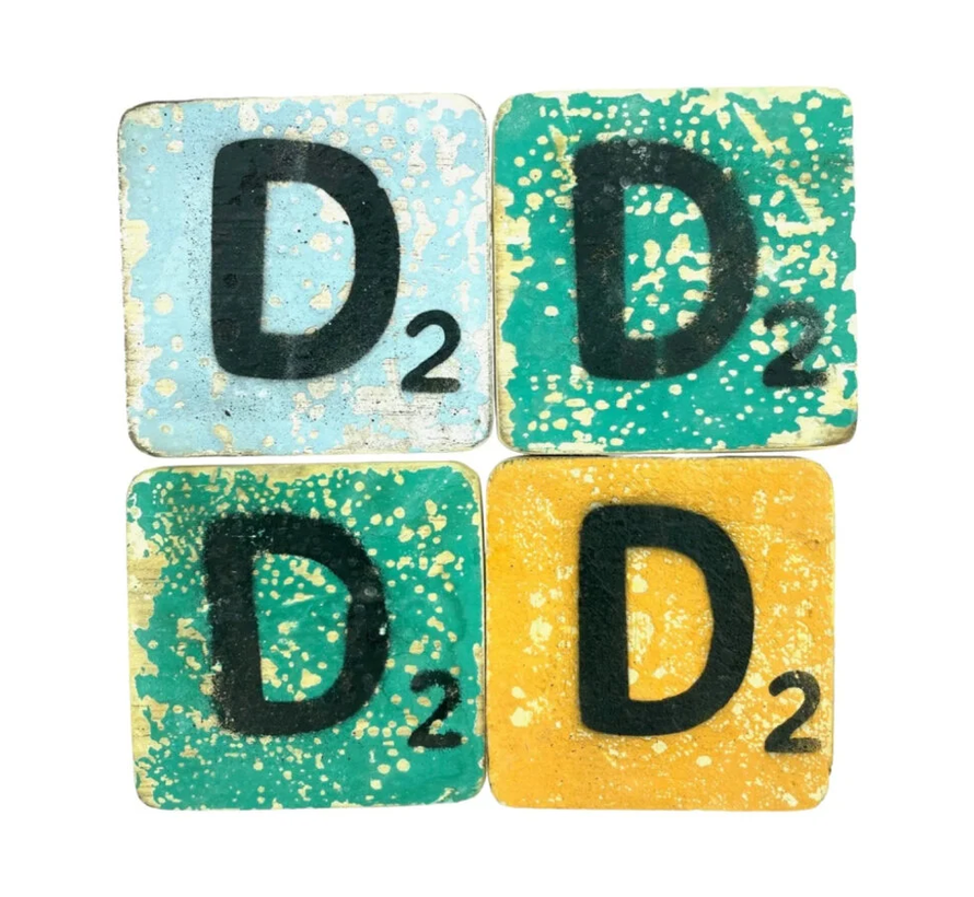 Letter D 20x20 cm