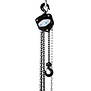 VDH Hand chain hoist black, 1 ton