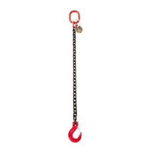 VDH Chain front runner with flap hook, Ø 6 mm