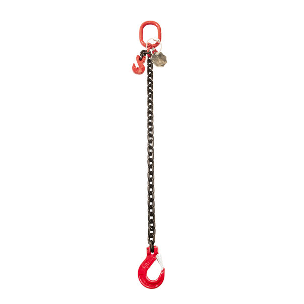 VDH VDH Chain front runner with valve and notch hook, Ø 6 mm