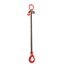 VDH Chain front runner with valve and notch hook, Ø 10 mm