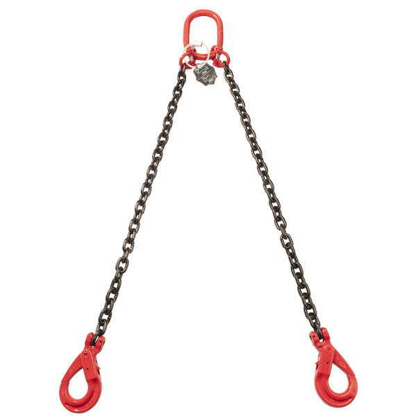 VDH VDH Chain 2-jump with safety hooks, Ø 6 mm