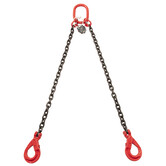 VDH Chain 2-prong with safety hooks, Ø 8 mm