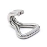 VDH Stainless steel J-hook 25 mm, 800 kg