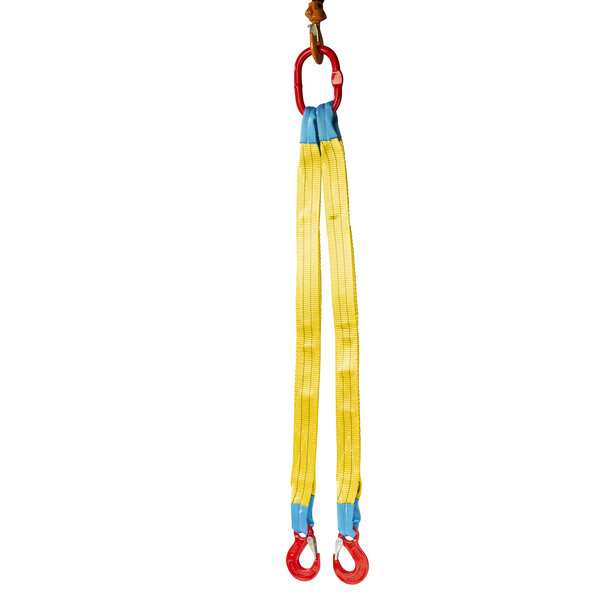 VDH VDH Lifting strap 2-jump with flap hooks, 3 tonne