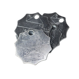 Plaquette d'identification | 2- & 4-os, Grade 100
