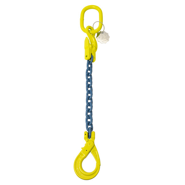 VDH VDH Chain 1-leg with safety and shortening hook, Grade 100