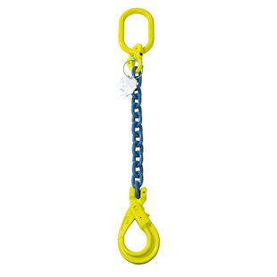 VDH Chain 1-leg with self-locking hook, Grade 100