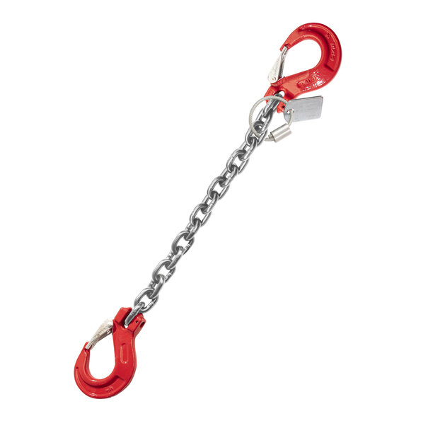 VDH Lashing Chain, Galvanized | Clevis Sling Hooks, Grade 80