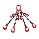 VDH Kette 4-Sprung mit Klappe und Haltehaken, Ø 13 mm