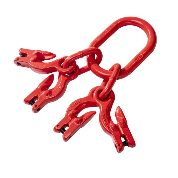 VDH Master Link With Shortening Hooks | 4-legs, Grade 80