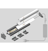 ANGLE10 10mm Profile LED Surface 1m-2m