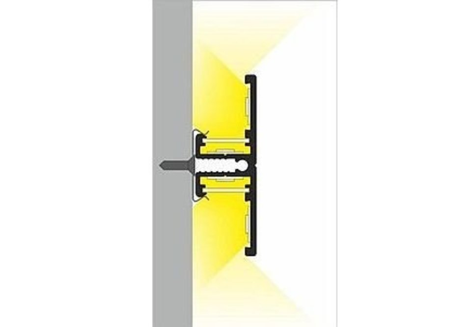 AMBI10 Profilé LED Éclairage latéral indirect