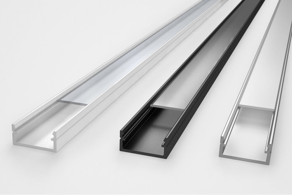 LUMO 12mm Led profilé en saillie 1m-2m