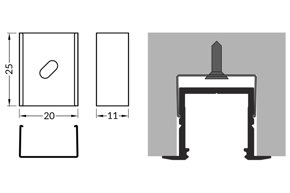 Support Type U4 Flexible Inox