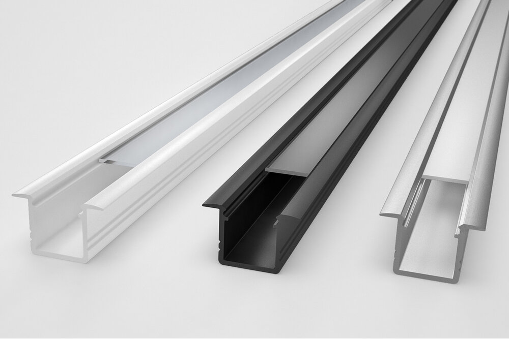 NOVA RS 10mm Profilé LED encastré 1m-2m