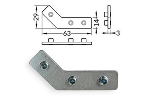 EDGE14 Accouplement 135º