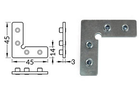 EDGE14 Accouplement 90º