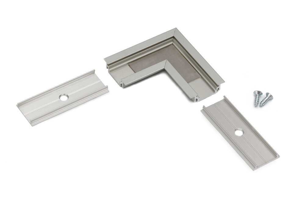 Connecteur d'angle 90° pour profilé LED d'angle LINEA10