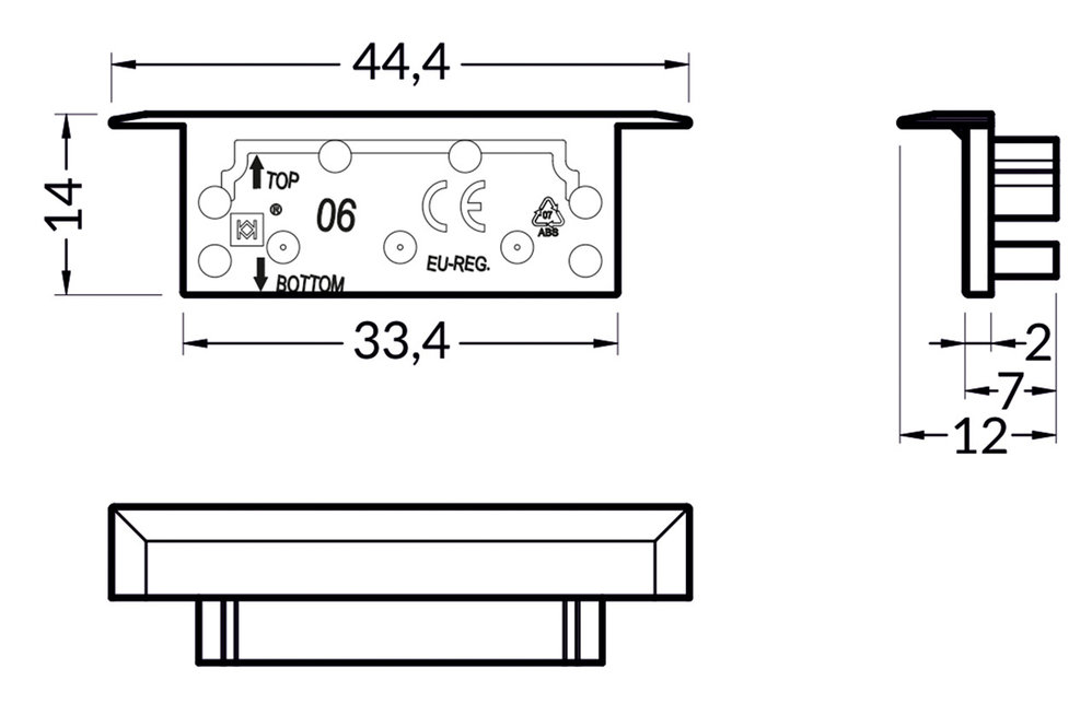 Embouts EVO306, ensemble de deux