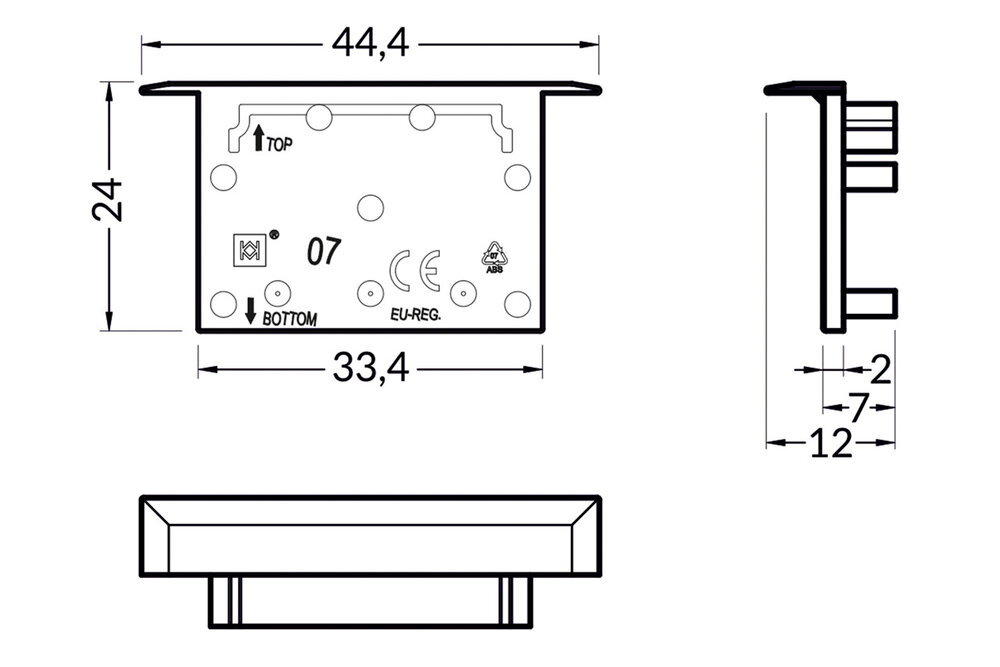 Embouts EVO307, ensemble de deux