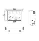 Embouts EVO307, ensemble de deux