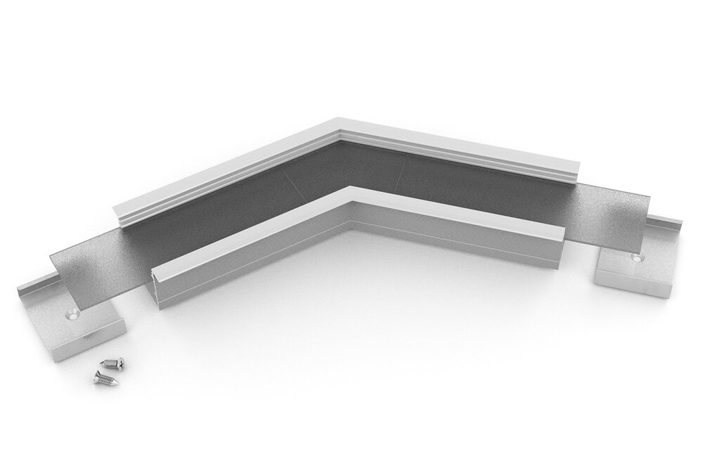 Profilé d'angle 135° pour profilé LED d'EVO307