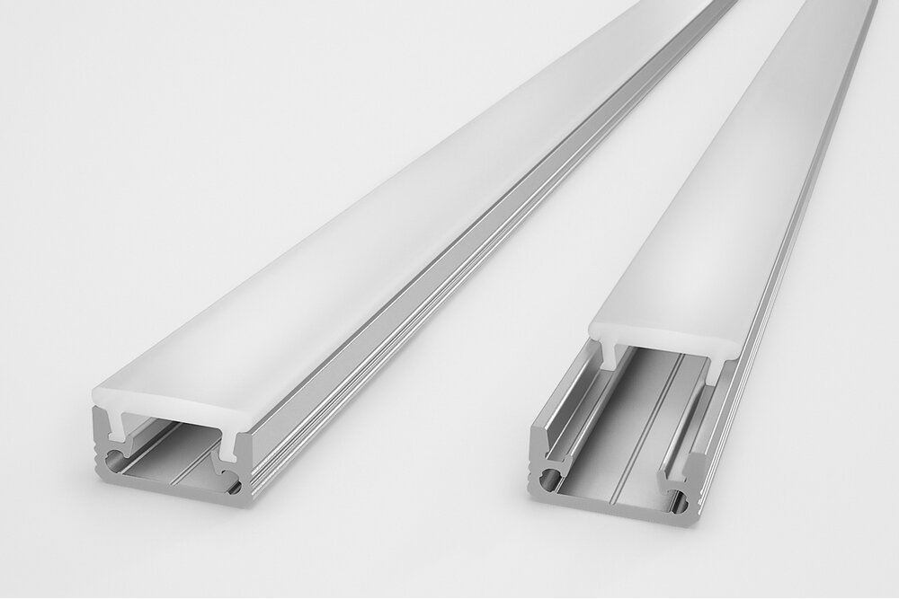 STEPON Profilés LED 8mm pour sol / plancher 1m-2m